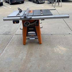 Rigid 10” Table Saw