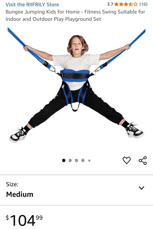 Bungee Indoor Swing Set ( Brand New, Never Used ) For $50