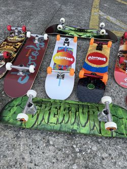 Street skateboards cruisers and decks