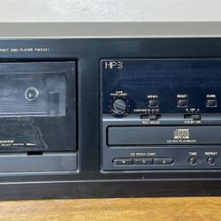 Marantz PMD 351 Professional Stereo Cassette Deck/ Compact Disk Player