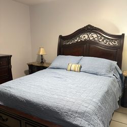 Solid wood bedroom set