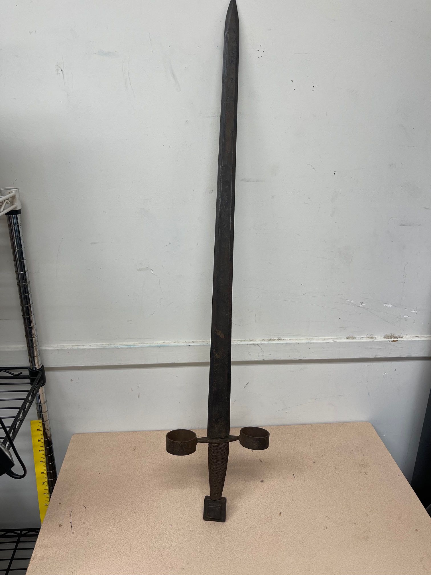 Sword, CC7, Antique, Iron, 40.5” Sword