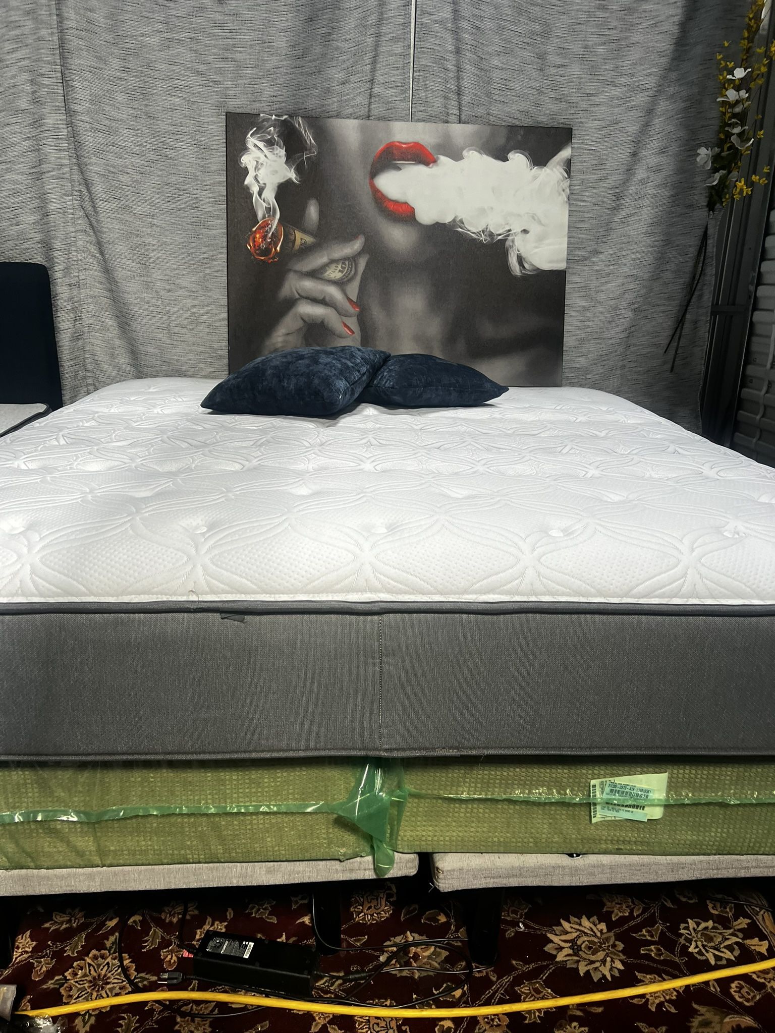 NICE KING 💜MATTRESS 💜AND BOX 💜SPRING