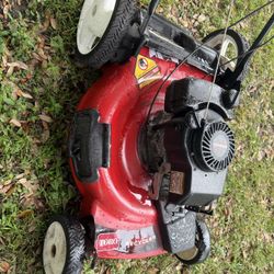 Lawn Mower Toro Start Right Up Good Condition Front Wheel Drive Self Propelled Work Perfect.