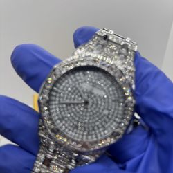 Silver Bussdown Designer Watch 