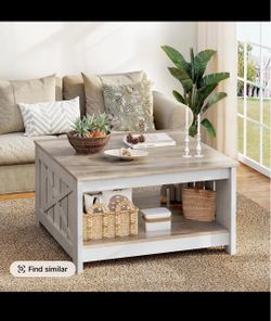 Farmhouse coffee table