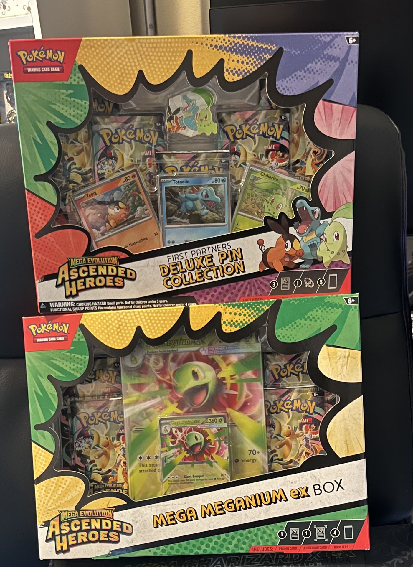 2 Pokémon Mega Evo Ascended Heroes Boxes