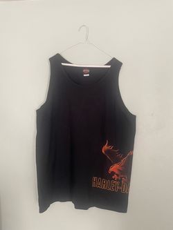Vintage 2011 Harley Davidson Los Cabos Mexico Flaming Eagle Tank Top - 2XL