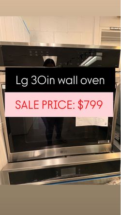Lg 30in wall oven