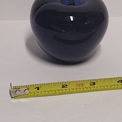 Blue Apple Desk Paper Weight 
