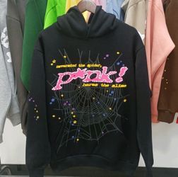 Black sp5der hoodie
