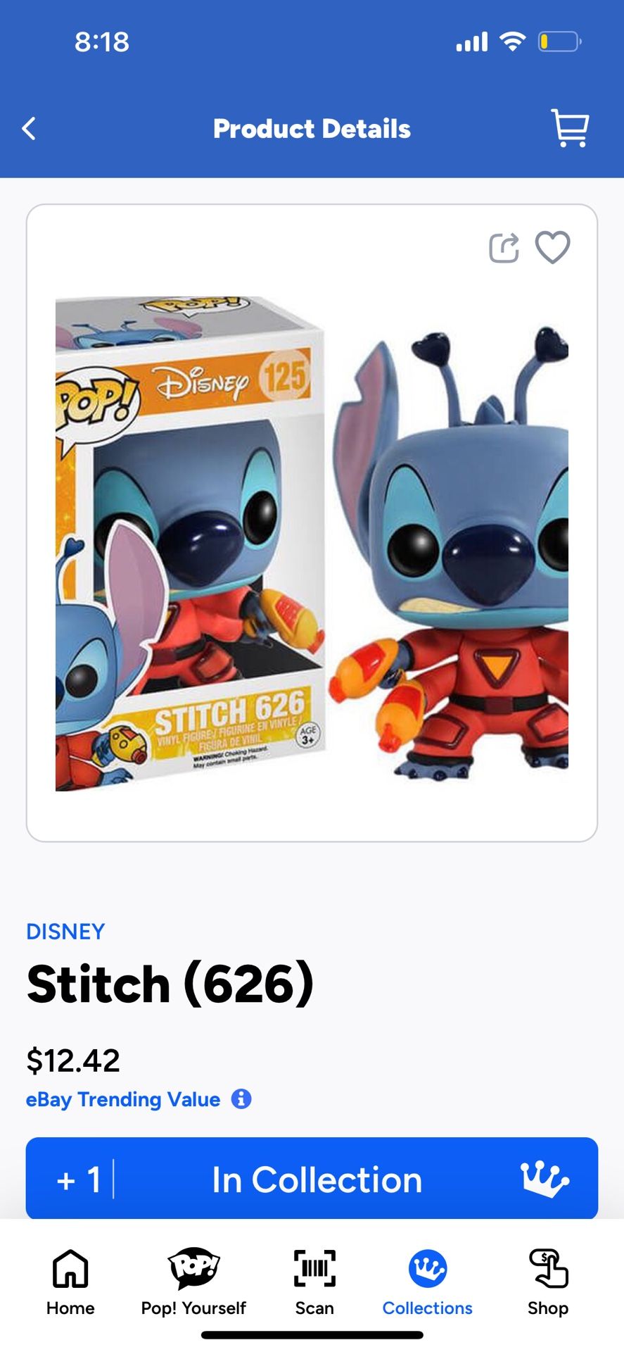 Stitch 626 Funko