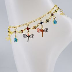 Tobillera ajustable oró laminado/Gold plated adjustable anklet