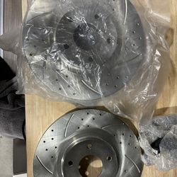 31330 drilled slotted rotors