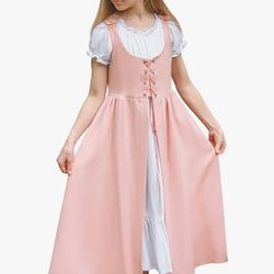 Girls Renaissance Costume Dress Size 14