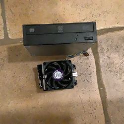 DVD Writer And Fan