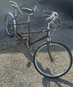 1970’s Vintage 5 Speed Schwinn Tandem Bike.