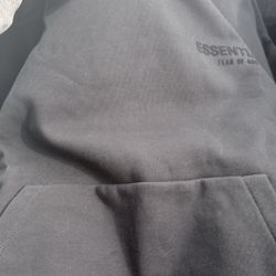 Black Essential Hoodie
