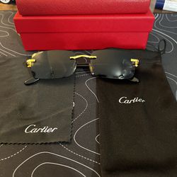Cartier c buffs black/gold