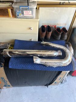 Harley Davidson Dyna lowrider exhaust system