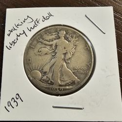 1939 P Walking Liberty Half Dollar