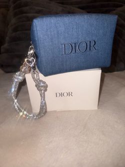 Brand New! Dior Denim Makeup Bag