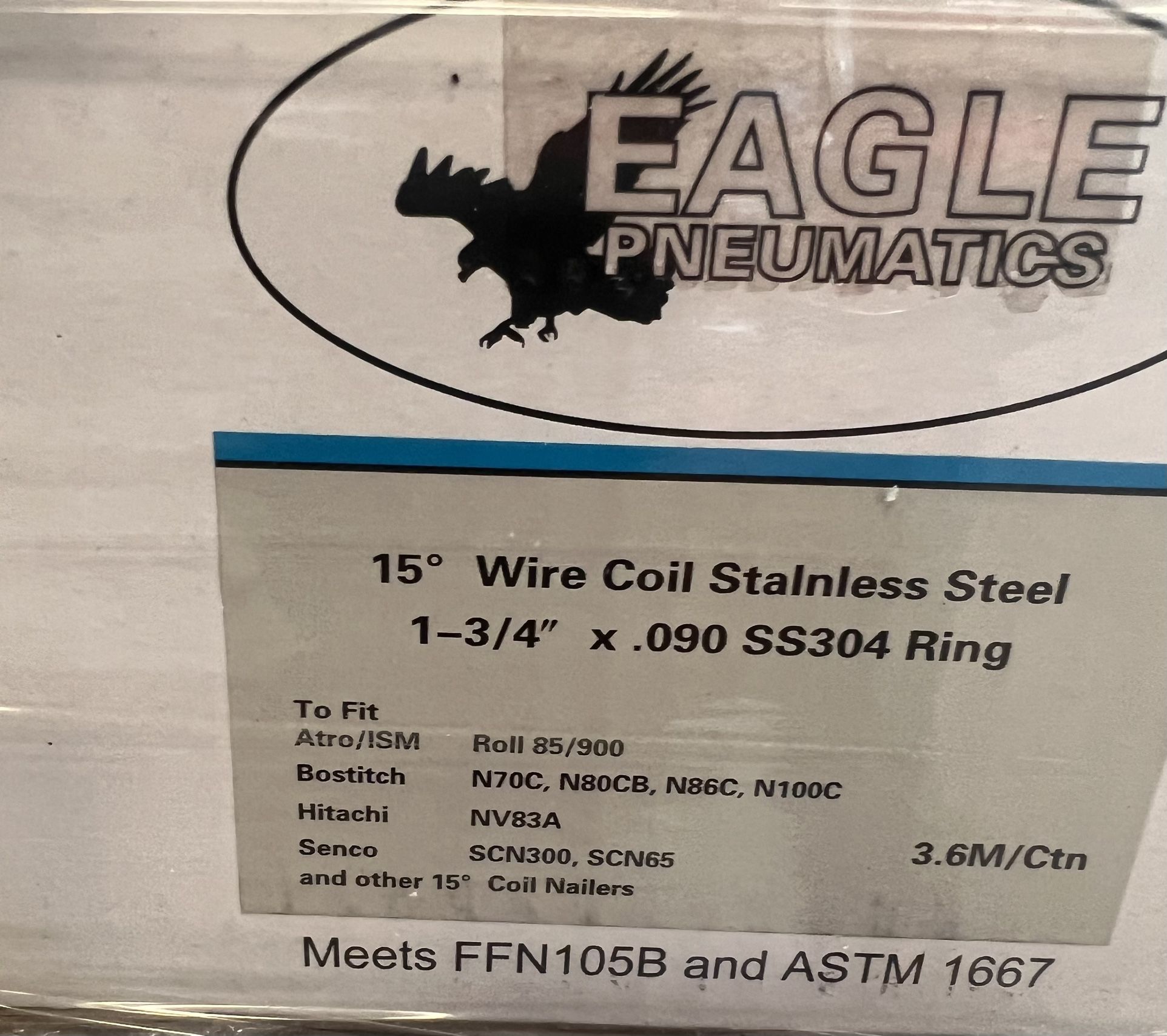 Roofing nails - 46 Boxes Available