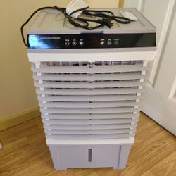Swamp Cooler/Evaporative Air Cooler with 5.3-Gal Tank