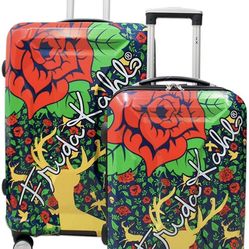 Frida Kahlo Suitcase 2pc Set