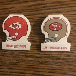 NFL Football Helmet One Of A Kind Matchbooks !!!