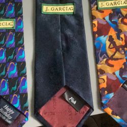 Jerry Garcia Neck Ties 