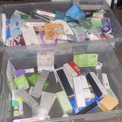 Box Of Brand Name Beauty Products All New Take All 