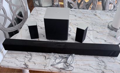VIZIO SB SmartCast soundbar system works well.