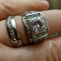 Two Pieces Men Rings