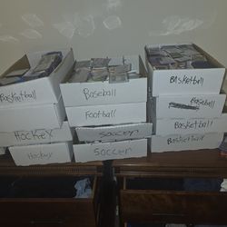 🔥 10,000+ Sports Cards Collection – Rookies, Stars, All Major Sports 🔥
