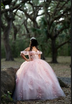 👑 Quinceañera Dream Dress – Pink Perfection! 👑