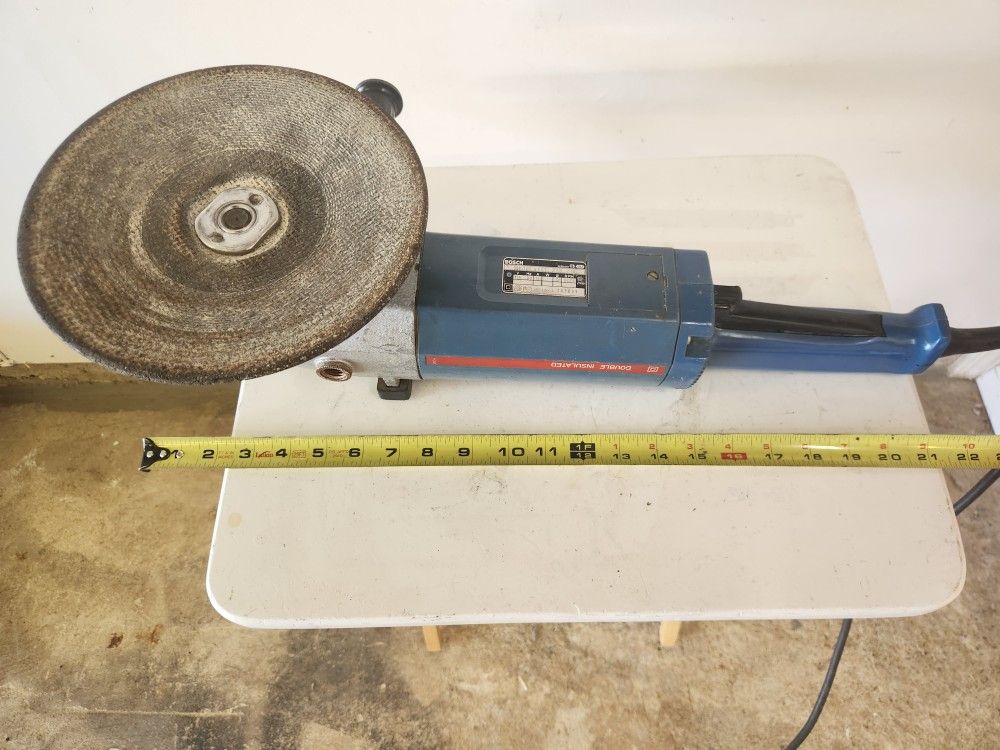 Bosch 9" Angle Grinder,  13amps
