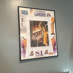 Kobe 81 Point Game Frame