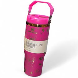 New Pink Lilo & Stitch Tumbler