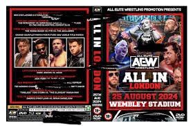 Aew All In:london 2024 With Zero Hour W/dvd Case