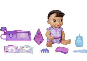 👩‍⚕️ For Sale: Baby Alive Lulu Achoo Doll – 12” Interactive Doctor Play Toy (Brown Hair)