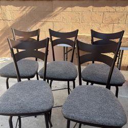 Metal Bar Stools  5 Available  $30 Each 