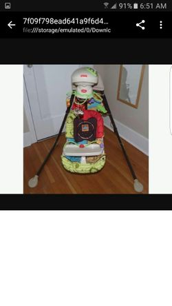 Fisher price swing luv u zoo