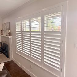 Custom Interior Shutters- REAL WOOD & LIFETIME WARRANTY, Plantation Shutters, Window Treatments, Window Coverings, Persianas de Madera