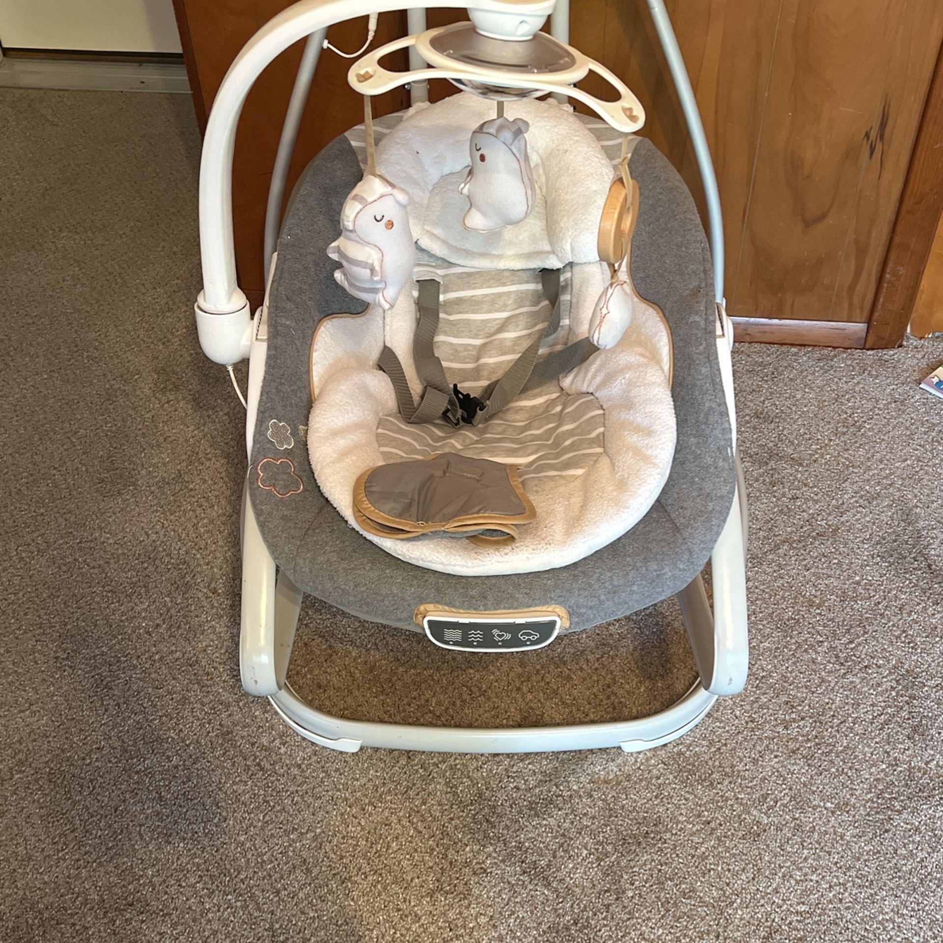 Baby Swing With Portable Mode