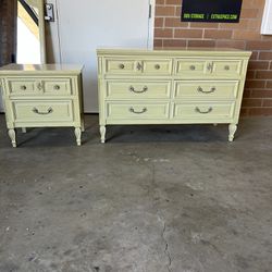 Dixie 6 drawers Dresser And Nightstand 