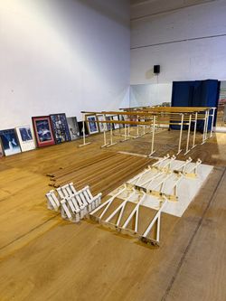 Ballet barres (free standing & wall mounted)