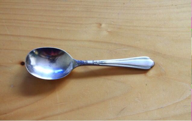 SALE! Silver Baby Spoon, Nursery Silver Plate A1, June Pattern 1932, Nursery, Babyshower / gift child