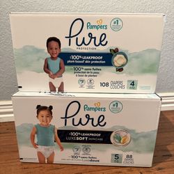 Pampers Pure Baby Diapers 