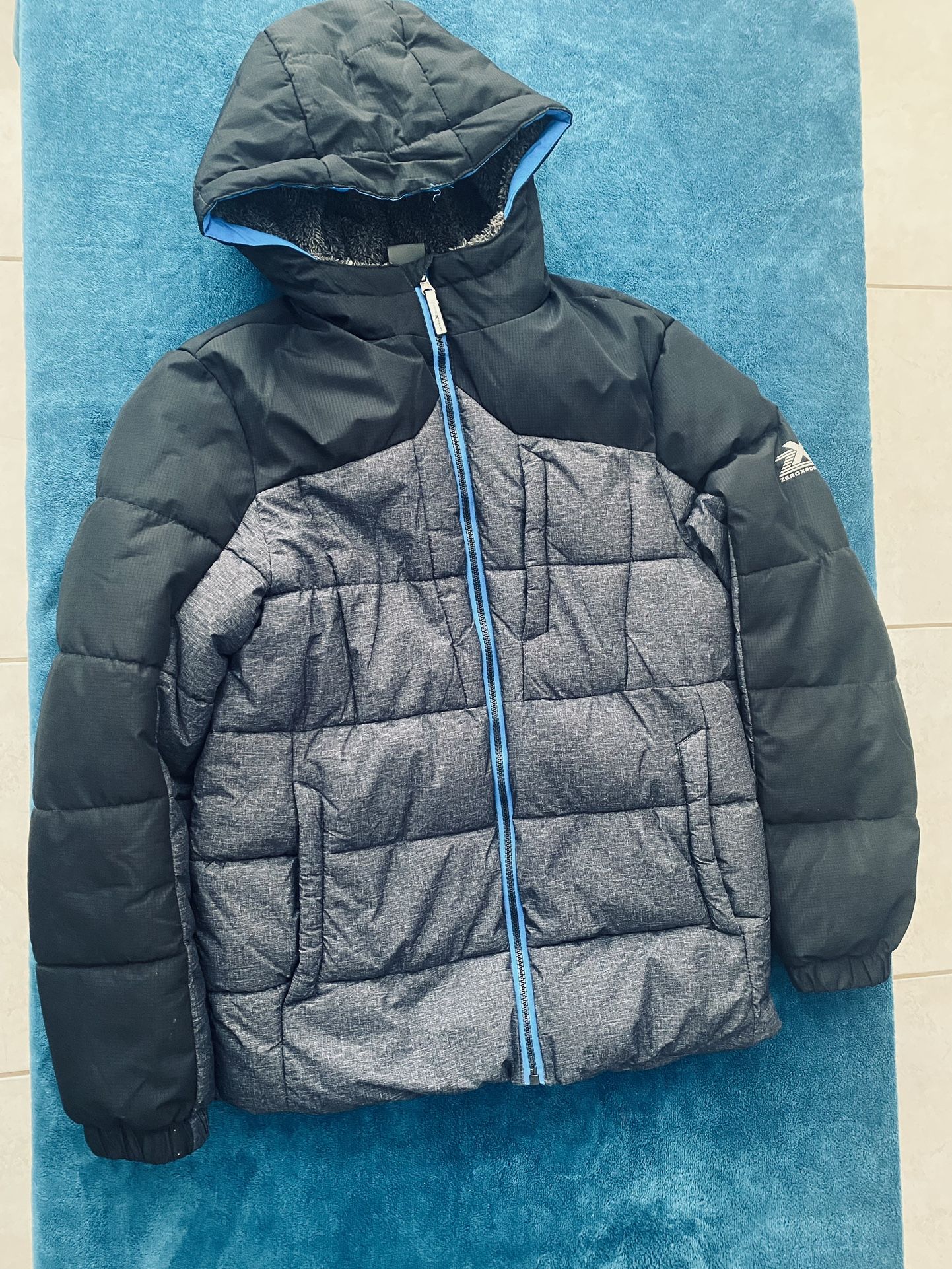 Boys 4-20 ZeroXposur Avalanche Fleece Lined Hooded Puffer Jacket Size XXL-18-20